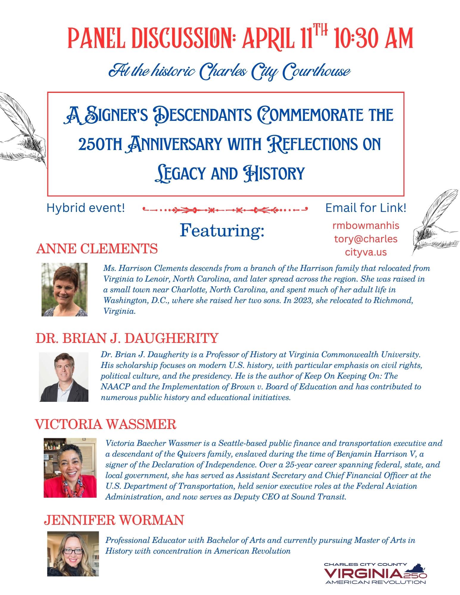 Panel Discussion, "A Signer